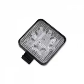 Négyzet alakú munkalámpa 27W 3510lm 10-30V 6000K IP67