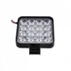 Négyzet alakú munkalámpa 48W 6240lm 10-60V 6000K IP67