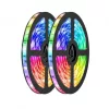 Beltéri digitális LED szalag szett 10 méter RGB (távirányító+vezérlő+adapter)