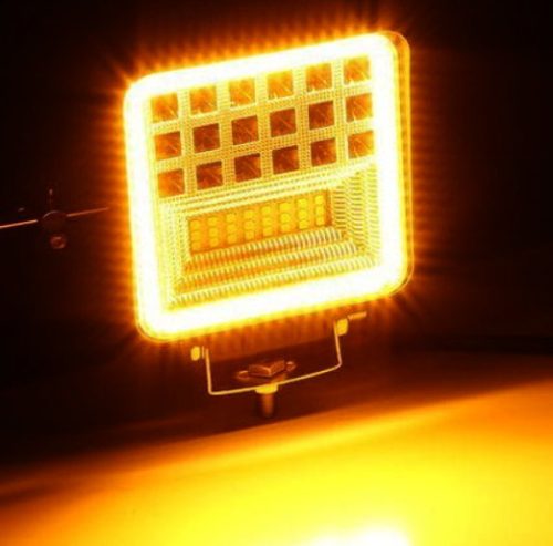 Off-Road munkalámpa narancssárga irányjelzővel 126W 8820lm 10-60V 6000K IP67