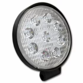 Kör alakú LED munkalámpa – 27W – 3510 lumen – 6000K – IP67 vízálló kivitel