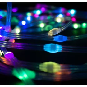 LED fényfüzér 30m – 600 RGB LED telefonos vezérléssel – Alfaled.hu