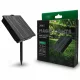 Kültéri 2W-os napelem 2400mAh beépített akkumulátorral és USB-C és USB-A csatlakozóval kerti LED világításhoz