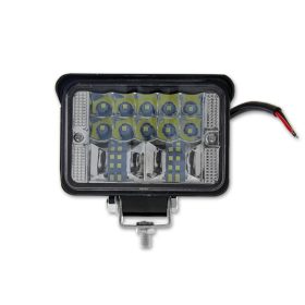 Téglalap alakú LED munkalámpa – 54W – 6480 lumen – 6000K – IP67 – 10–60V