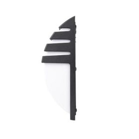   VIKI Kültéri Oldalfali Lámpa E27-es Foglalattal IP54 Fekete Alumínium