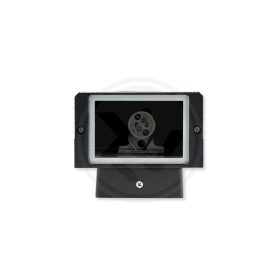   INEZ mozgásérzékelős oldalfali lámpa, kültéri, GU10 fekete