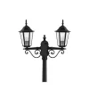 Victoria 237cm Monumentális Parklámpa – Kétágú Kandeláber