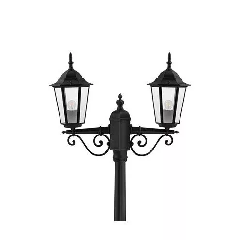 Victoria 237cm Monumentális Parklámpa – Kétágú Kandeláber