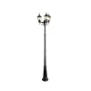 Victoria 237cm Pompás Parklámpa – Háromágú Kandeláber