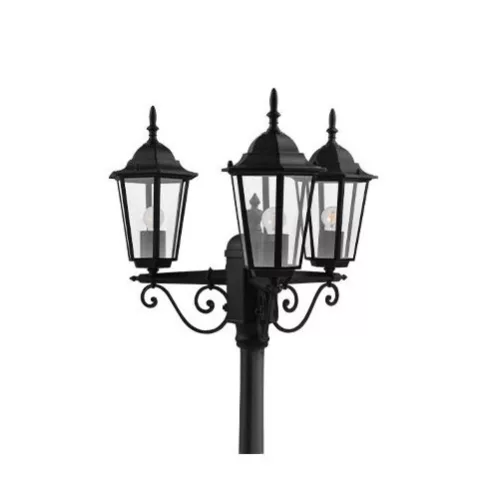 Victoria 237cm Pompás Parklámpa – Háromágú Kandeláber