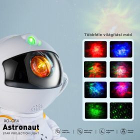 LED ASTRO űrhajós csillag projektor 5W távirányítóval