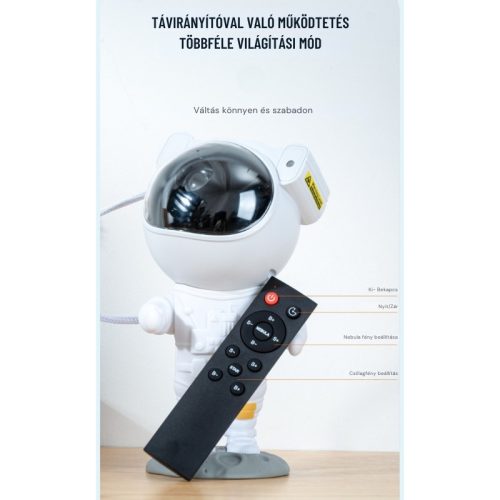 LED ASTRO asztronauta csillag projektor 5W távirányítóval