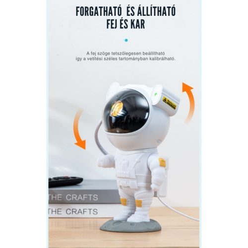 LED ASTRO asztronauta csillag projektor 5W távirányítóval