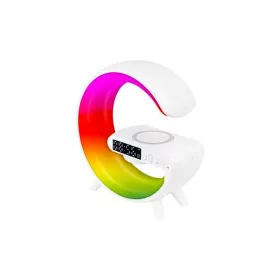   QI RGB asztali lámpa hangszóróval 5W újratölthető akkumulátorral (Kicsi)