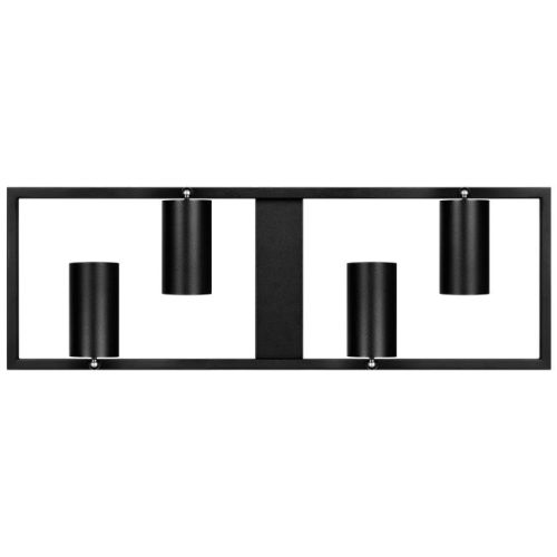 BUMO 4-es Spot Mennyezeti Lámpa (GU10) – Irányítható Fények, Fekete