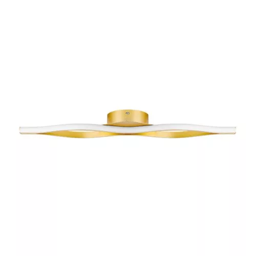 Modern, 58 cm-es, 16W-os arany LED fali lámpa Bramis dizájnnal, természetes fehér (4000K) fénnyel