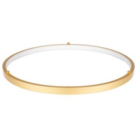 Luxus arany, 77W-os Coma LED gyűrű csillár három, 20-40-60cm-es gyűrűvel, CCT színhőmérséklet-váltással és távirányítóval