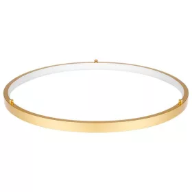 Luxus arany, 77W-os Coma LED gyűrű csillár három, 20-40-60cm-es gyűrűvel, CCT színhőmérséklet-váltással és távirányítóval
