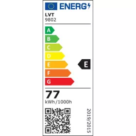 LVT Hodo fekete LED csillár 20-40-60cm-es gyűrűkkel, szabályozható színhőmérséklet