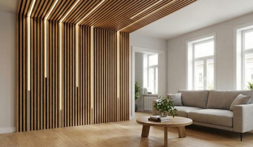 Slim felületre szerelhető LED alumínium profil szett 2 méter, Dekor fallamella világításhoz is.