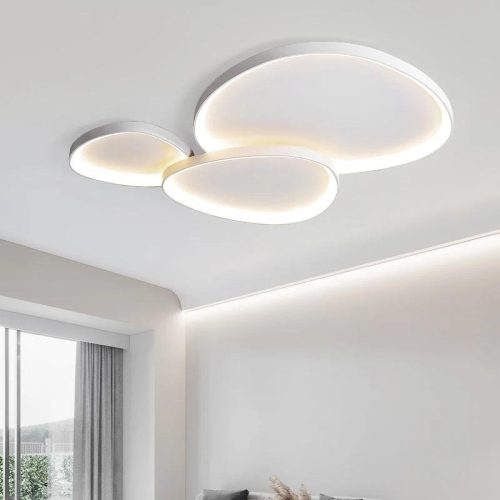 Stone Loire mennyezeti LED lámpa 110W, 6600lm, 115x75cm, 3000-6500K fehér