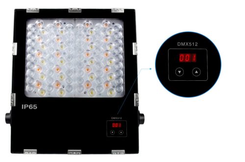 Miboxer DMX LED reflektor RGB+CCT 50W IP65 (DMX512 és RDM) AC100-240V