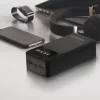 TITANIUM 30000mAh Power bank kijelzővel Fekete