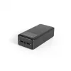 TITANIUM 30000mAh Power bank kijelzővel Fekete