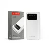 TITANIUM 20000mAh Power bank kijelzővel Fehér