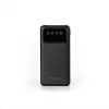 TITANIUM 20000mAh Power bank kijelzővel Fekete
