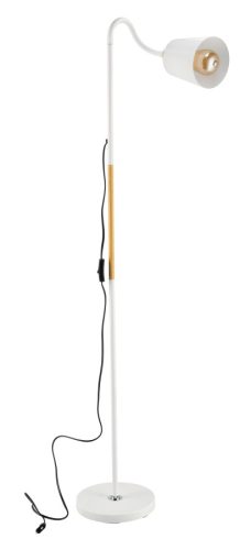 Berge Vienna állólámpa 150 cm E27-es foglalattal fa/fehér