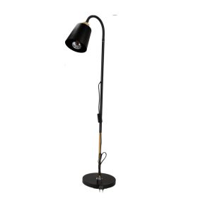   Berge Vienna állólámpa 150 cm E27-es foglalattal fa/fekete 