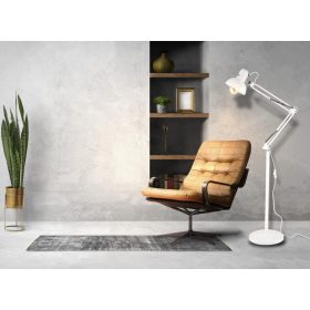   Berge Berlin 2in1 állólámpa 185cm E27-es foglalattal fehér