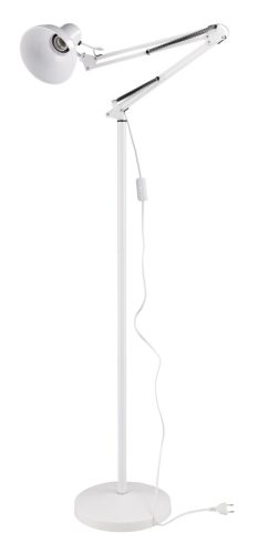 Berge Berlin 2in1 állólámpa 185cm E27-es foglalattal fehér