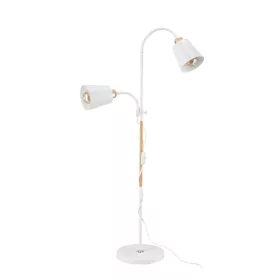   Berge London állólámpa 175 cm 2xE27-es foglalattal fa/fehér 