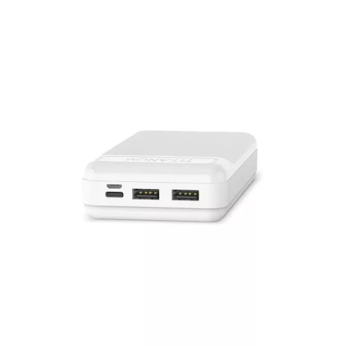 TITANIUM 20000mAh Power bank Fehér