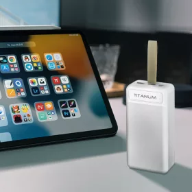 TITANIUM 30000mAh Power bank Fehér