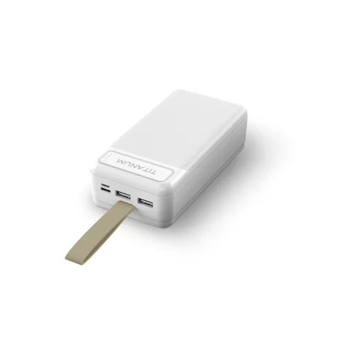 TITANIUM 30000mAh Power bank Fehér