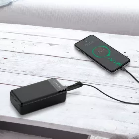 TITANIUM 30000mAh Power bank Fekete