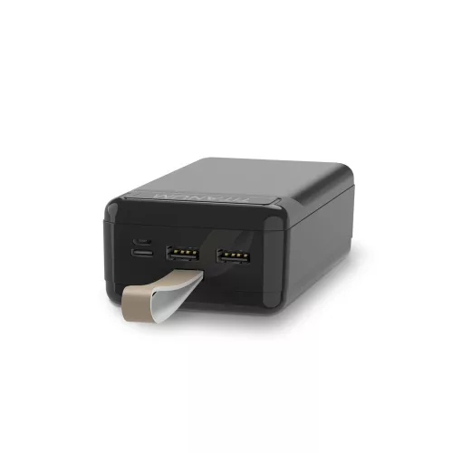 TITANIUM 30000mAh Power bank Fekete