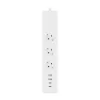 Modee Smart Elosztó 3 utas+USB 16A (Tuya Wi-Fi) 1,5 méter 1,5mm2 rézkábel