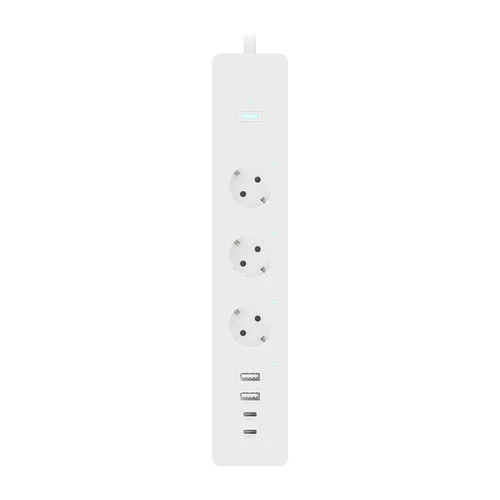 Modee Smart Elosztó 3 utas+USB 16A (Tuya Wi-Fi) 1,5 méter 1,5mm2 rézkábel