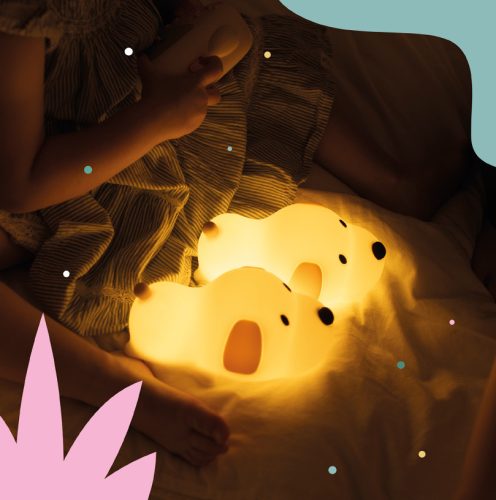Mary's Kutya LED éjjeli lámpa gyerekszobába 16cm