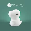 Mary's T-Rex LED RGB éjjeli lámpa gyerekszobába 14cm DINO