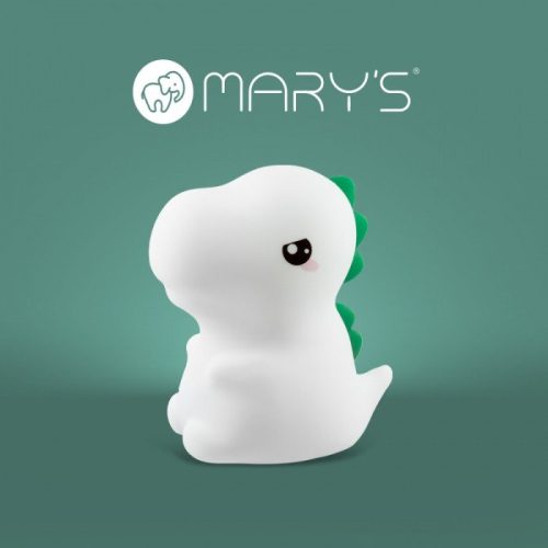 Mary's T-Rex LED RGB éjjeli lámpa gyerekszobába 14cm DINO