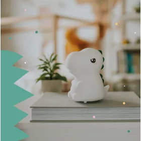   Mary's T-Rex LED RGB éjjeli lámpa gyerekszobába 14cm DINO