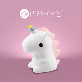   Mary's Unikornis éjjeli lámpa gyerekszobába LED RGBW 14cm