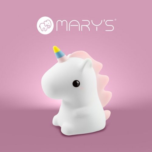 Mary's Unikornis éjjeli lámpa gyerekszobába LED RGBW 14cm