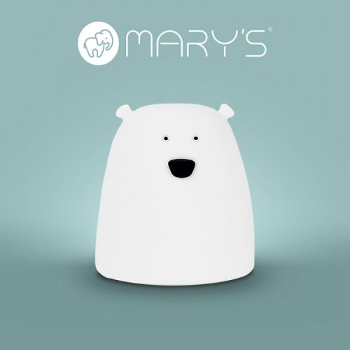 Mary's Kis Maci éjjeli lámpa LED RGBW 10cm - Fehér