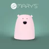 Mary's Kis Maci éjjeli lámpa LED RGBW 10cm - Fehér
